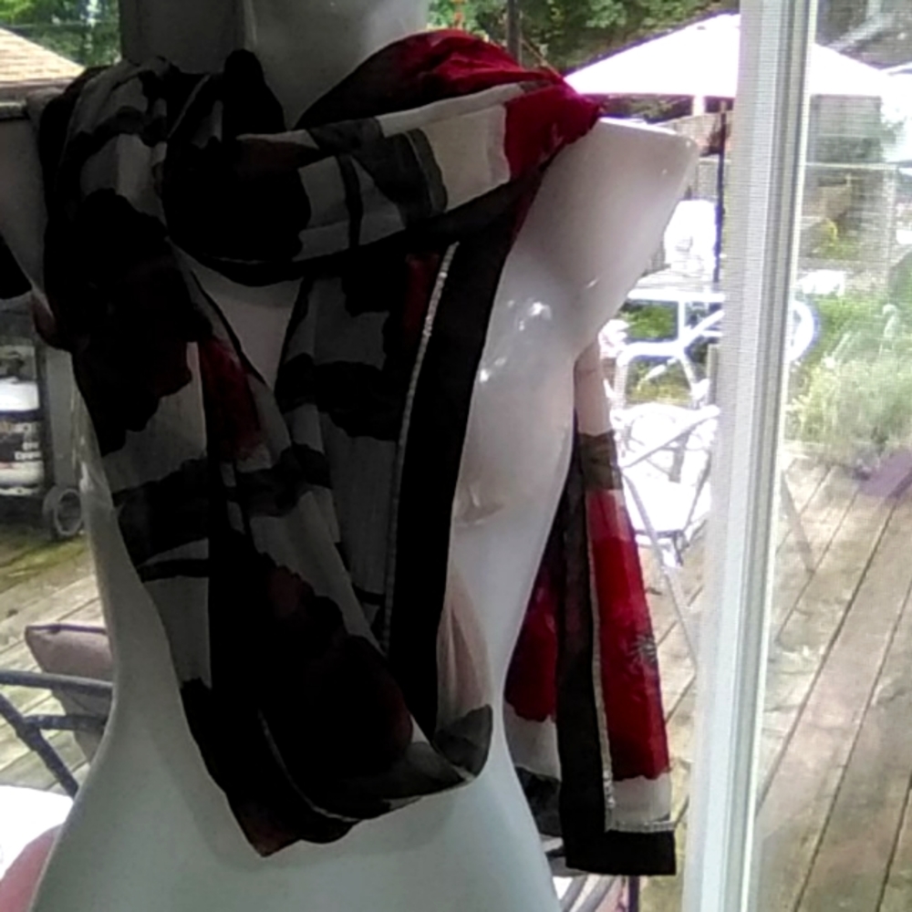 Women's Long beautiful scarf or Shaul pastel colou